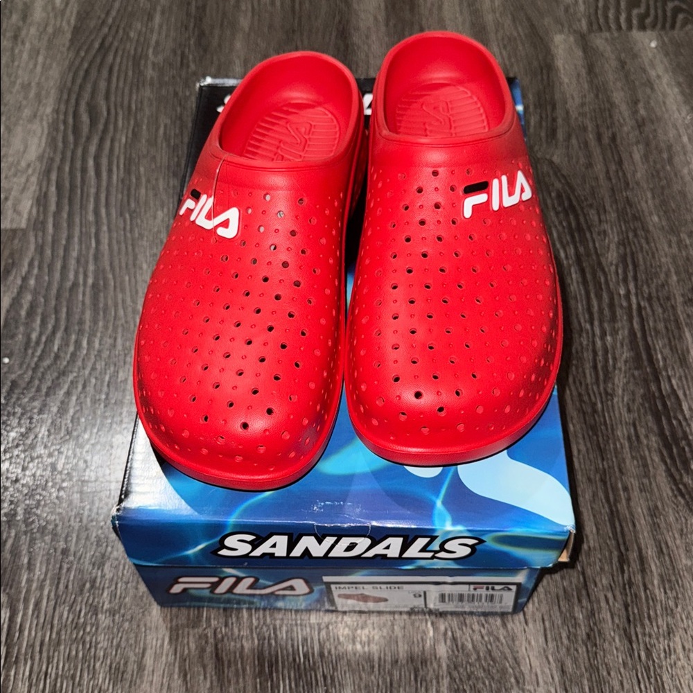 Fila sandals